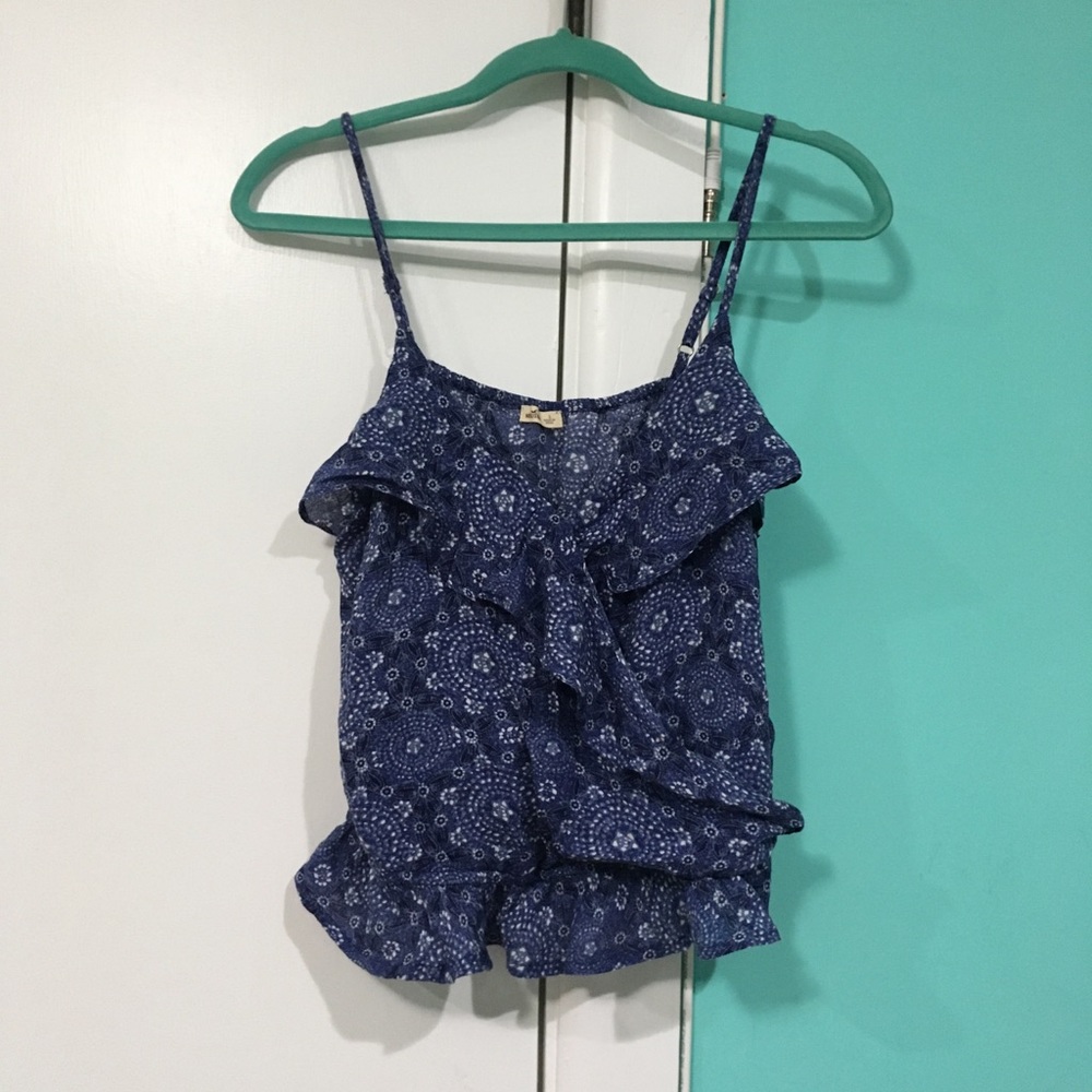 Hollister Floral Tank Top